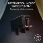 Razer Deathadder V3 Ultra-light Weight Ergonomic Esports Wired Gaming Mouse With 30,000 Dpi - Black-126436