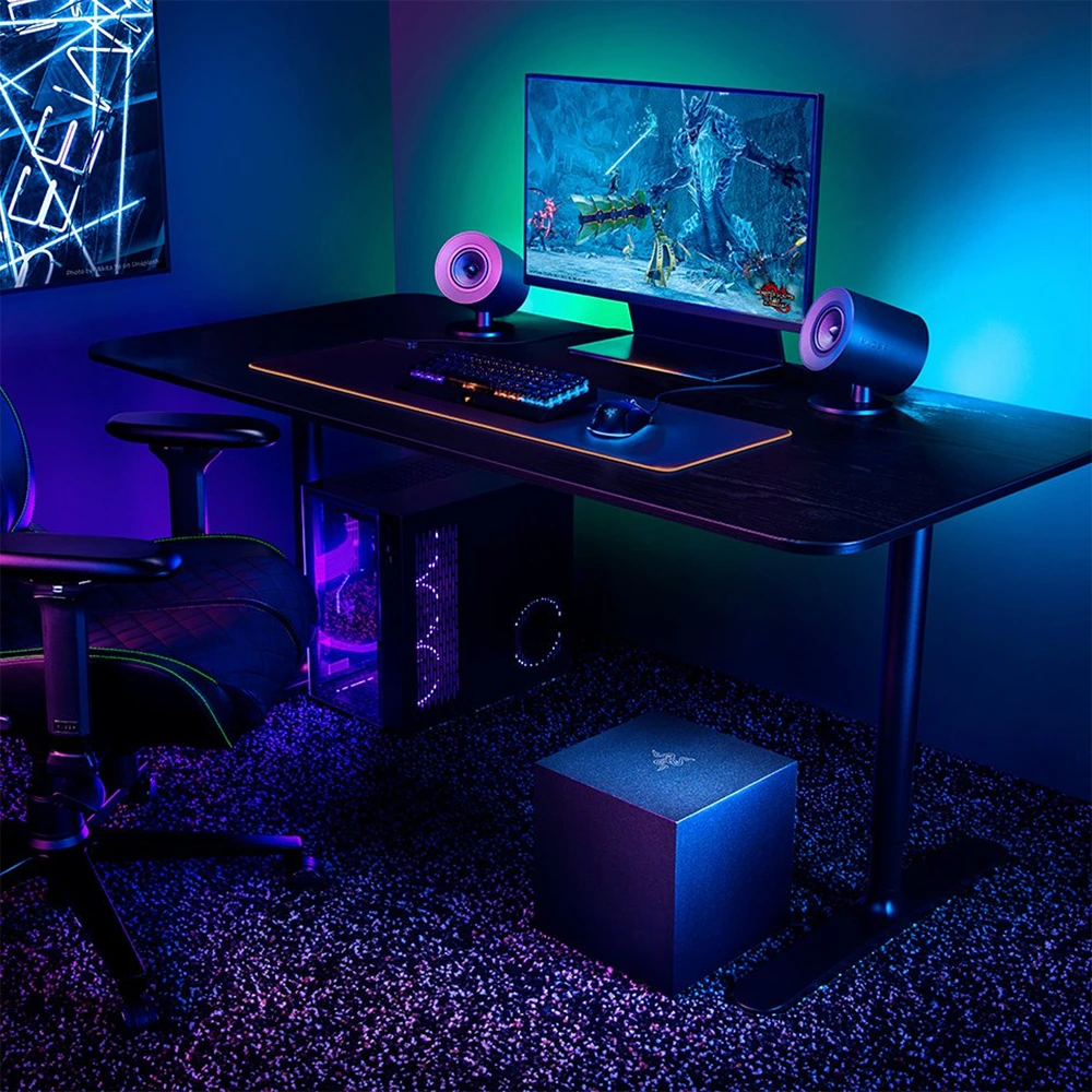 Razer Nommo V2 Full-range 2.1 Pc Gaming Speakers With Wired Subwoofer-126480 Razer Nommo V2 Full-range 2.1 Pc Gaming Speakers With Wired Subwoofer-126480