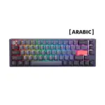 Ducky One 3 Sf - Blue Switch Rgb Hot-swap Wired Mechanical Keyboard - Cosmic Blue - Ar Layout-0