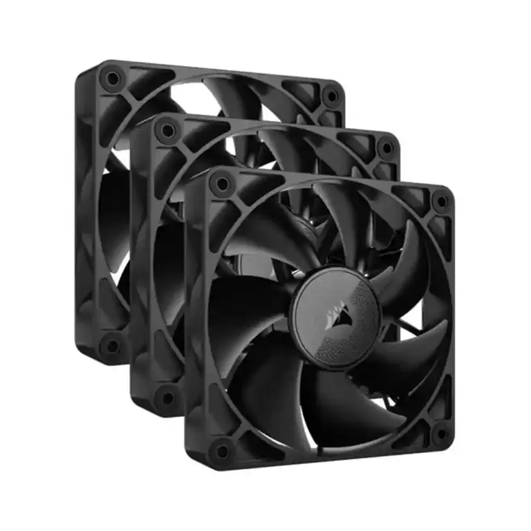 Corsair Icue Link Rx120 - 3 X 120mm Pwm Fan Triple Starter Kit - Black-0