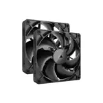 Corsair Icue Link Rx140 - 2 X 140mm Pwm Fan Twin Starter Kit - Black-0