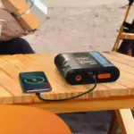 Powerology 8800mah Jump Start Air Compressor - Transparent-127374