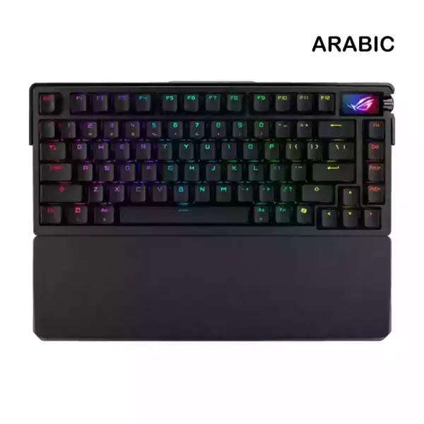 Asus Rog Azoth Extreme 75% - Rgb Wireless Nx Switch Mechanical Gaming Keyboard - Black - Ar Layout-0