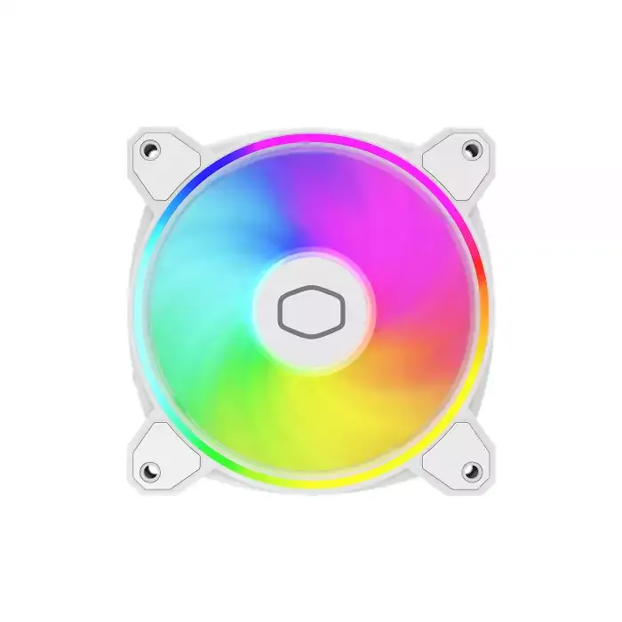 oolermaster Masterfan Mf120 Halo² 120mm Rgb - White 36019-127402 oolermaster Masterfan Mf120 Halo² 120mm Rgb - White 36019-127402