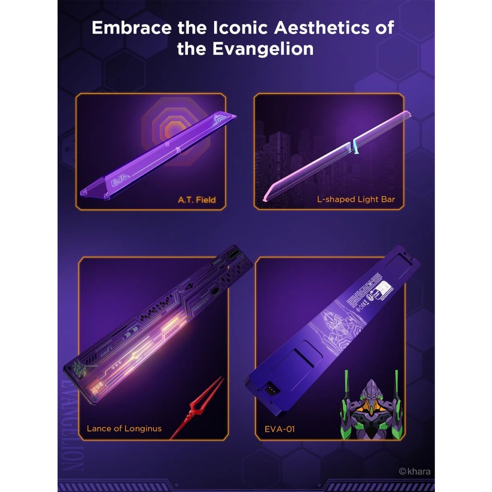 Govee X Evangelion Gaming Wall Light 6+2-127863 Govee X Evangelion Gaming Wall Light 6+2-127863