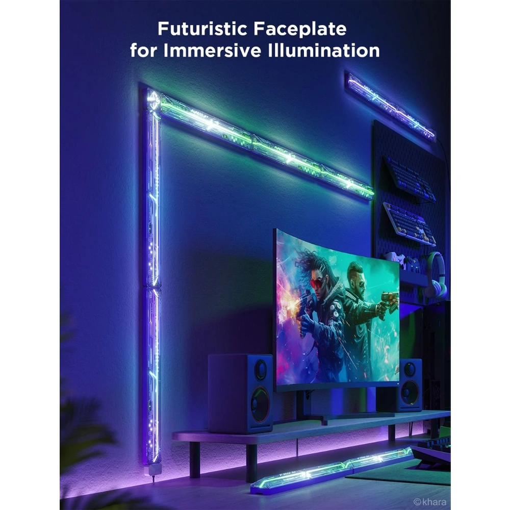 Govee X Evangelion Gaming Wall Light 6+2-127862 Govee X Evangelion Gaming Wall Light 6+2-127862