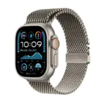 Apple Watch Ultra 2 Gps + Cellular 49mm Natural Titanium Case With Natural Titanium Milanese Loop - M-0