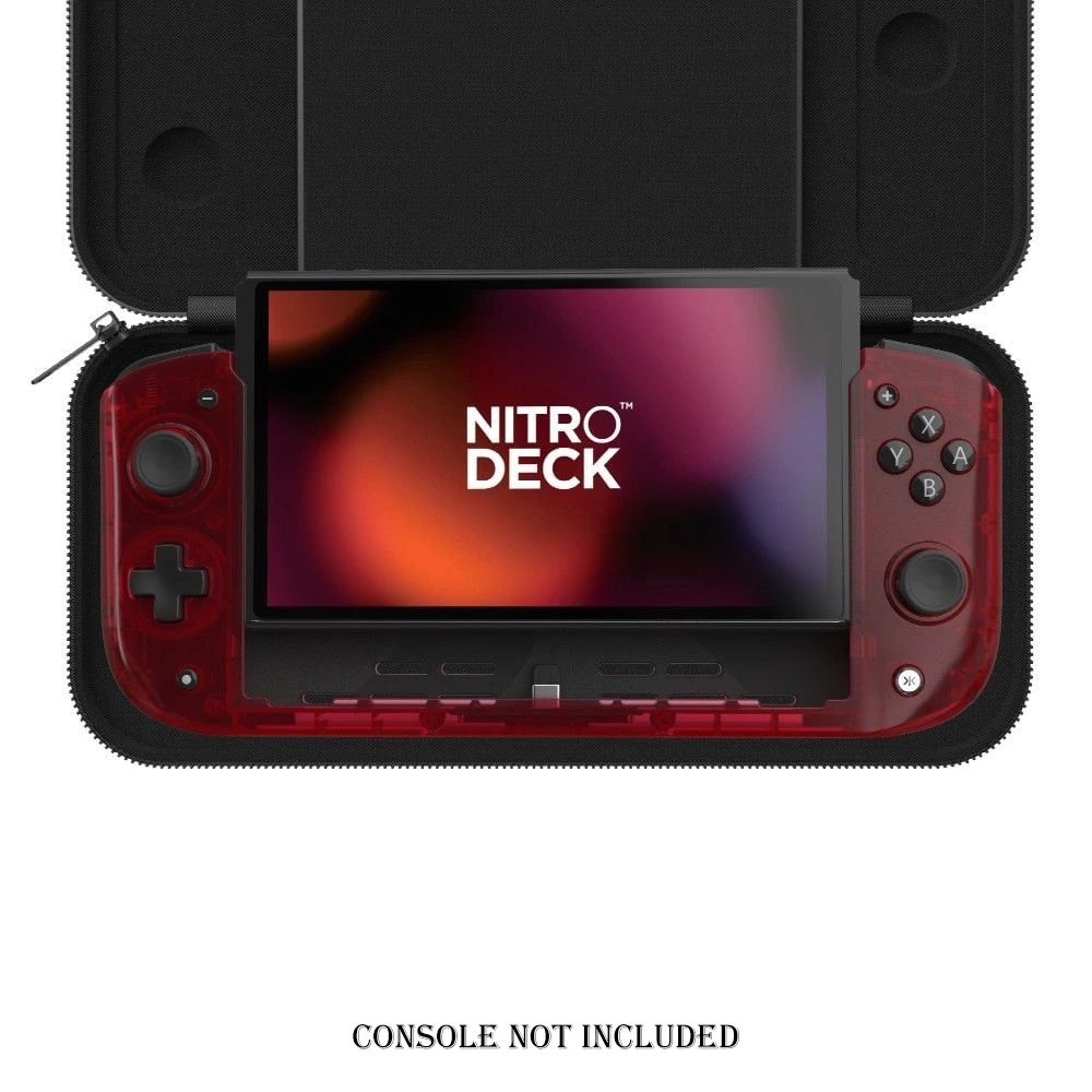 Crkd Nitro Deck Atomic Red With Carry Case-0 Crkd Nitro Deck Atomic Red With Carry Case-0