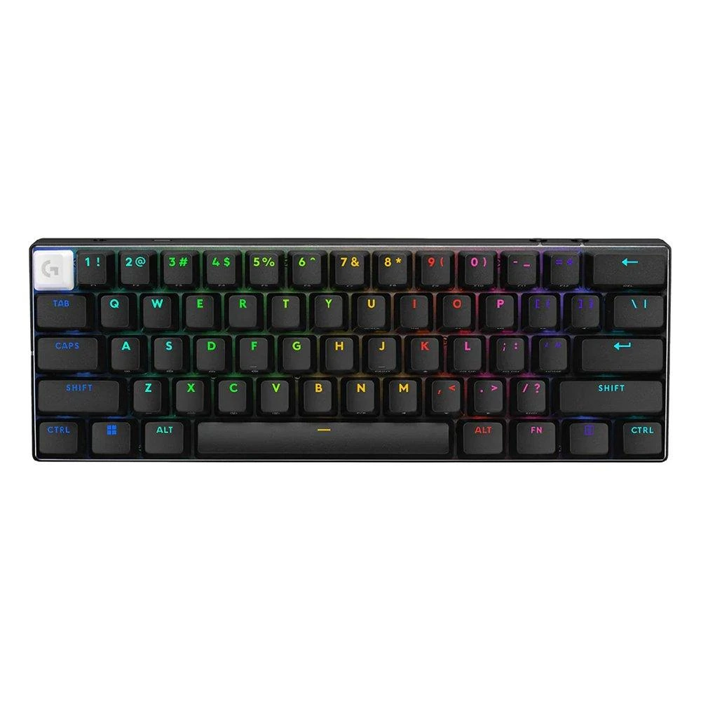 Logitech G Pro X 60 Lightspeed Wireless Gaming Keyboard - Black-0 Logitech G Pro X 60 Lightspeed Wireless Gaming Keyboard - Black-0