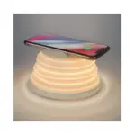 Momax Q Led Rainbow Color Changing Lamp With Wireless Charging - White-128162