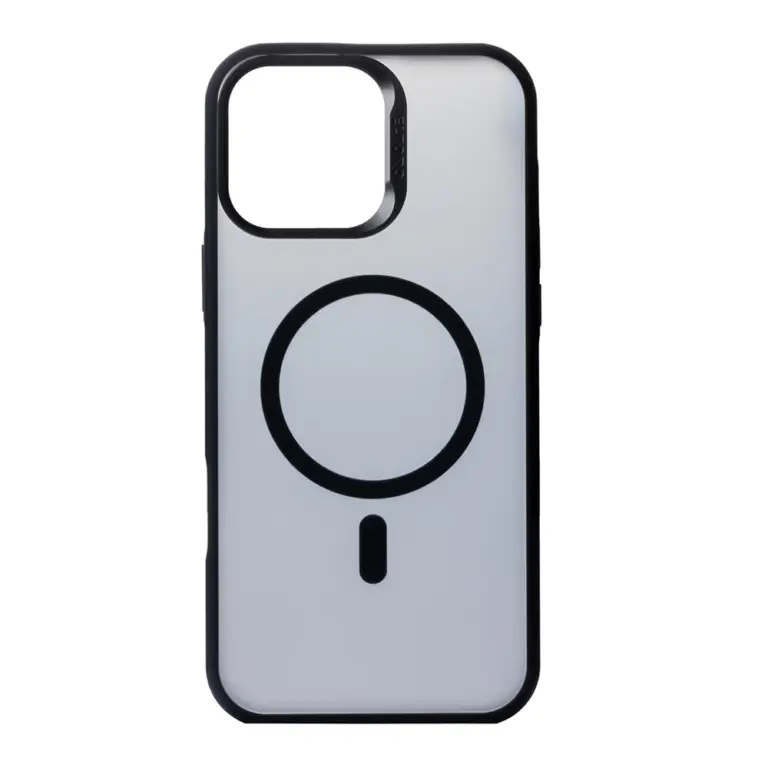 Eltoro Magsafe Rubberized Case For Iphone 16 Pro - Smoke/black-0