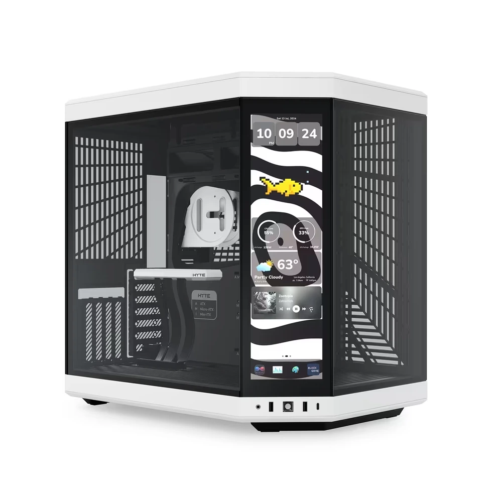 Hyte Y70 Touch Infinite Modern Aesthetic Case - Panda-0 Hyte Y70 Touch Infinite Modern Aesthetic Case - Panda-0