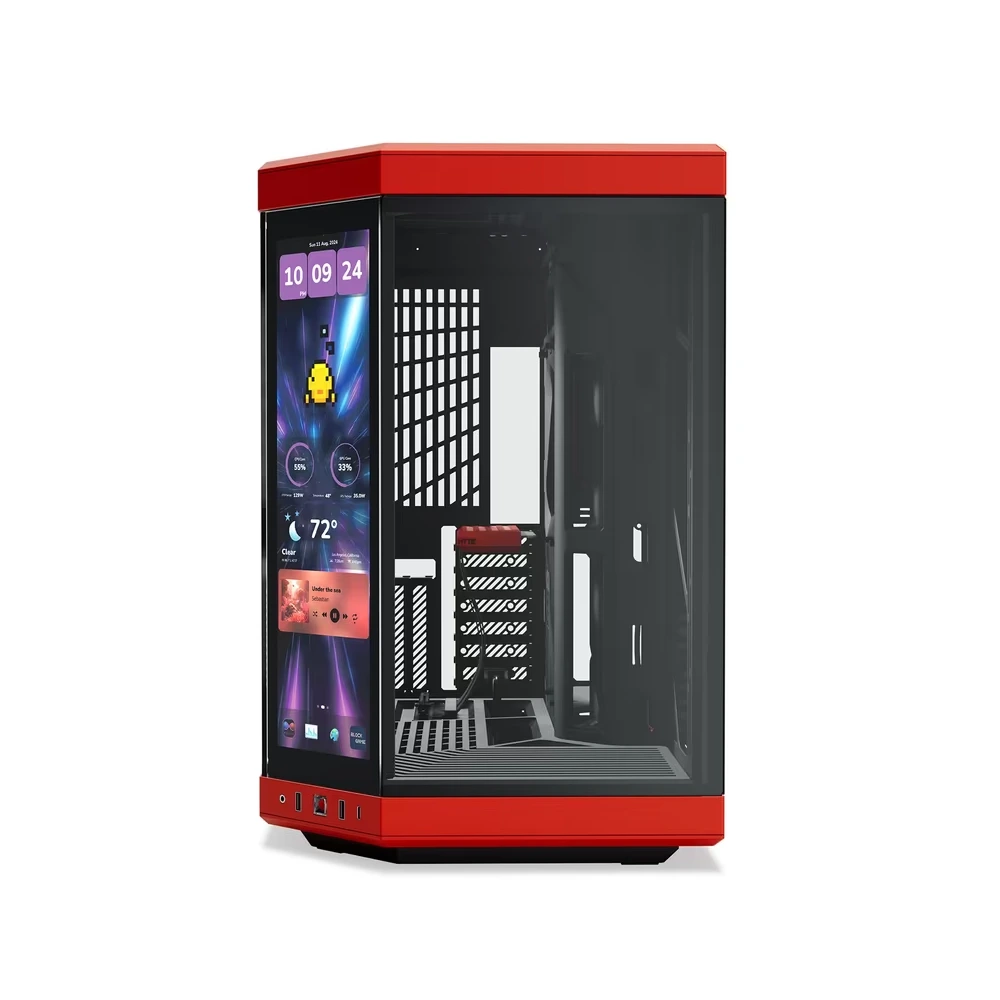 Hyte Y70 Touch Infinite Modern Aesthetic Case - Black Cherry-128465 Hyte Y70 Touch Infinite Modern Aesthetic Case - Black Cherry-128465