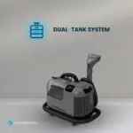 Powerology Powerful Spot & Stain Cleaner Hot Water & Steam Function - Black-128536