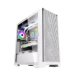 Lingfeng Atx Gaming Pc Case - White-0