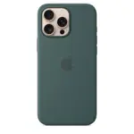 Apple Iphone 16 Pro Max Silicone Case With Magsafe - Lake Green-0