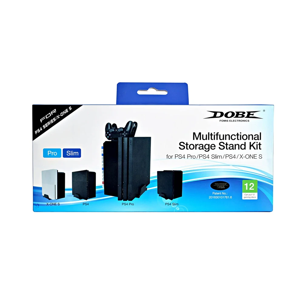 Ps4 Multifunctional Storage Stand Kit-black-0 Ps4 Multifunctional Storage Stand Kit-black-0