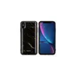 Momax Battery Case: Q.power Pack 6000mah For Iphone Xs Max Black Marble-0