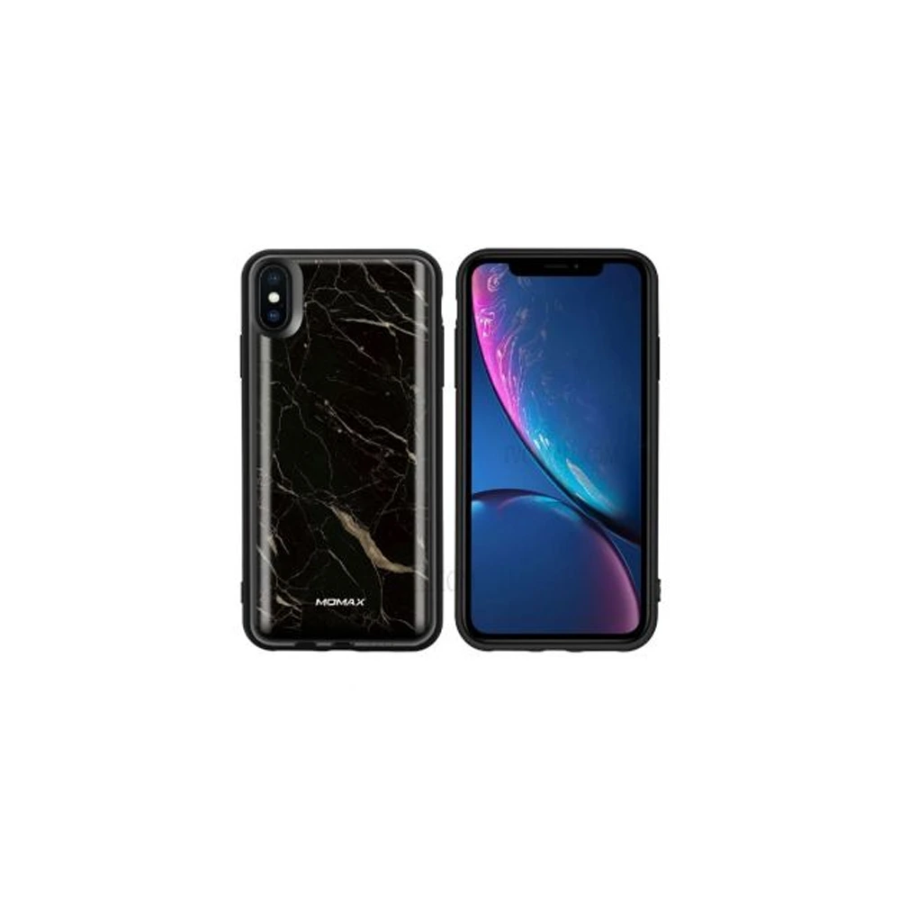 Momax Battery Case: Q.power Pack 6000mah For Iphone Xs Max Black Marble-0 Momax Battery Case: Q.power Pack 6000mah For Iphone Xs Max Black Marble-0