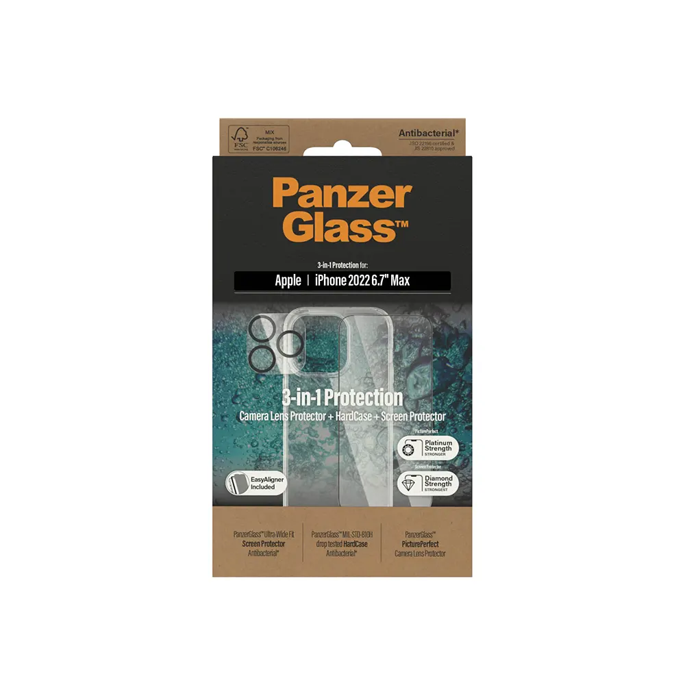 PanzerGlass iPhone 14 Plus protection package - Clear-128108 PanzerGlass iPhone 14 Plus protection package - Clear-128108