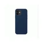 Momax Silicon Phone Case For Iphone 12 Mini (5.4) - Blue-0
