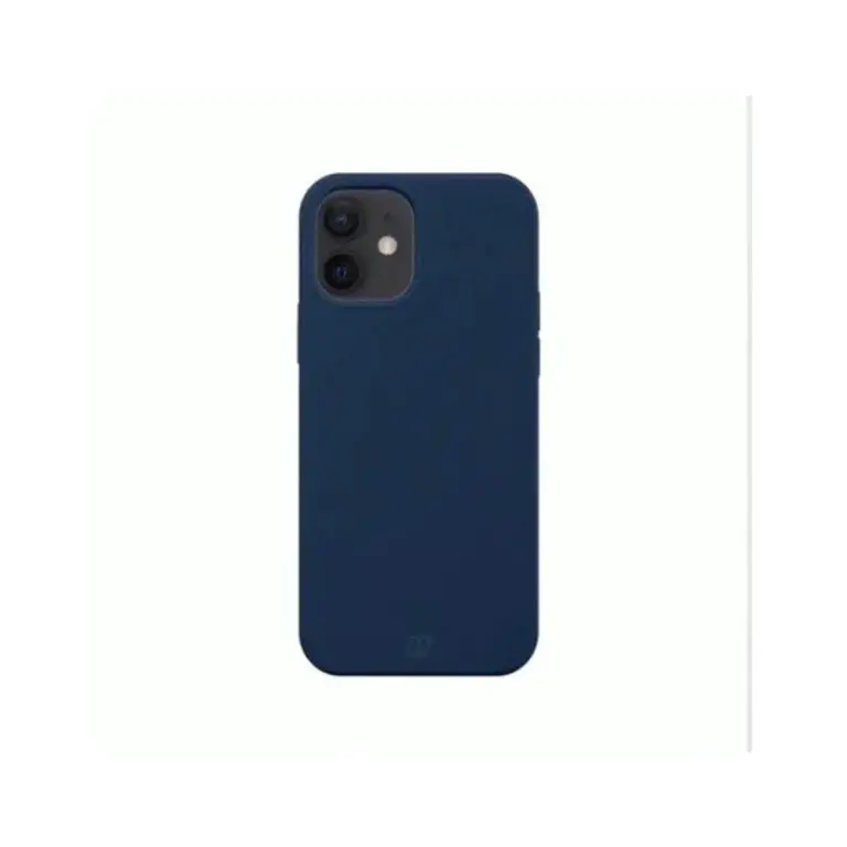 Momax Silicon Phone Case For Iphone 12 Mini (5.4) - Blue-0