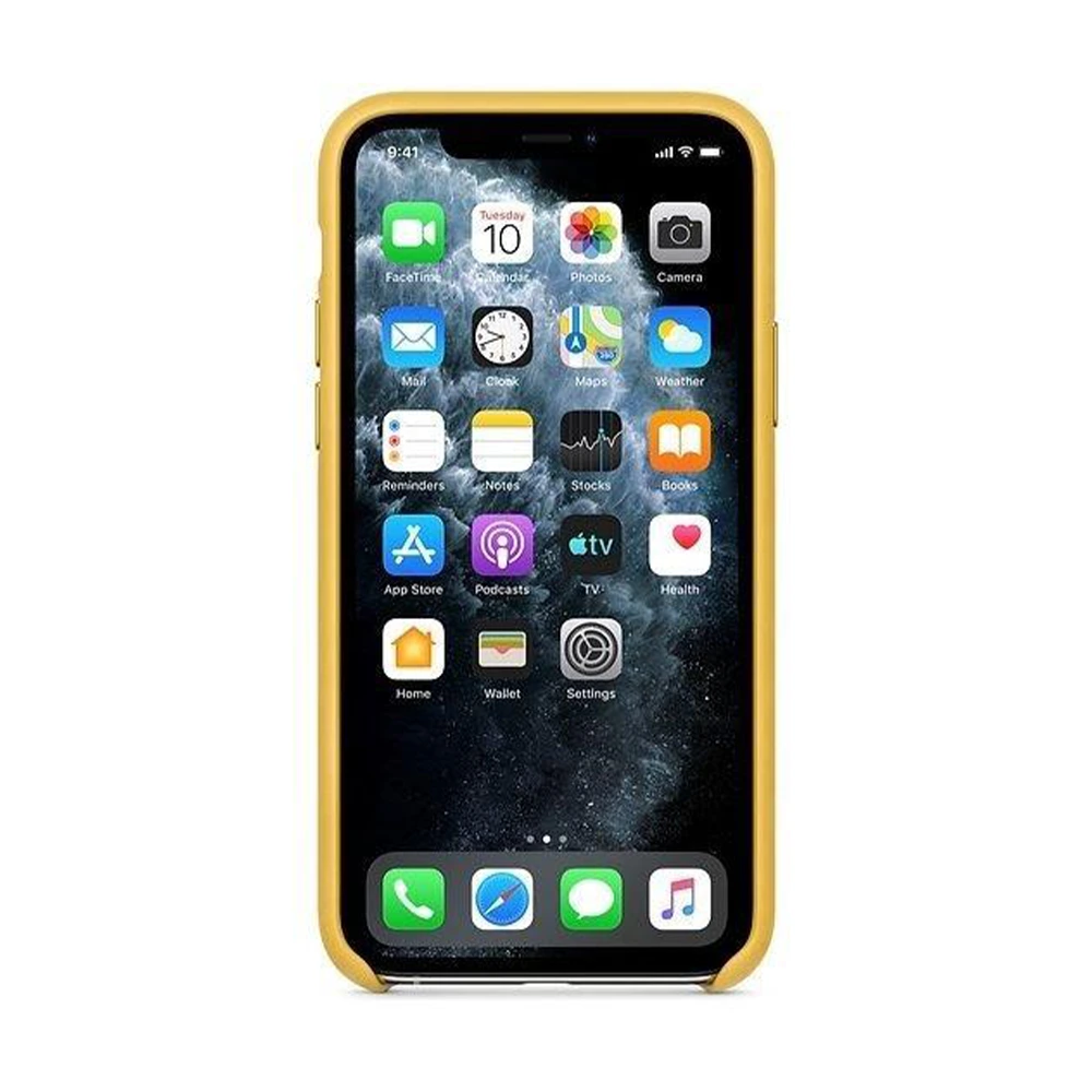 Apple Iphone 11 Pro Leather Case - Meyer Lemon-128172 Apple Iphone 11 Pro Leather Case - Meyer Lemon-128172