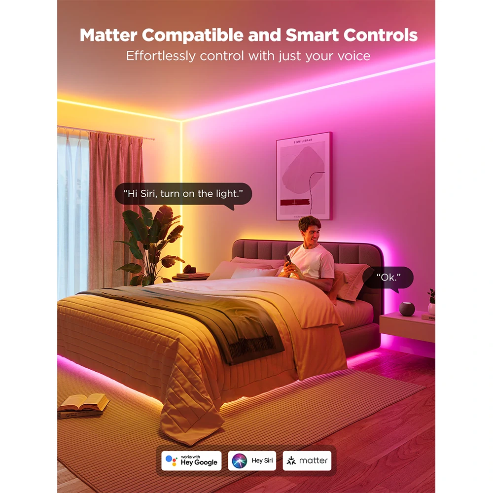 Govee Neon Rope Light For Wall Lining 5M-127735 Govee Neon Rope Light For Wall Lining 5M-127735