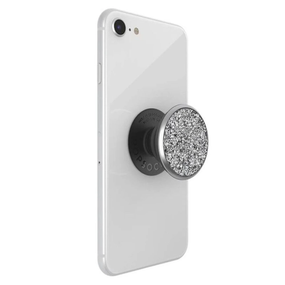 Popsockets Popgrip Silver Crystal-128268 Popsockets Popgrip Silver Crystal-128268