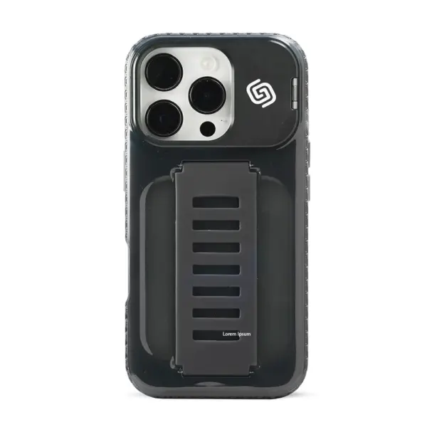 Grip2u Boost Case with Kickstand iPhone 16 Pro - Smoky-0
