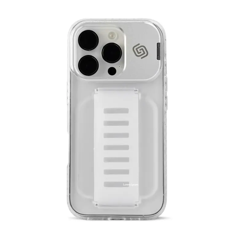 Grip2u Boost Case with Kickstand iPhone 16 Pro - Clear-0