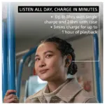 Sony Truly Wireless Noise Cancelling Earbuds Wf-1000xm5 - Black-128522