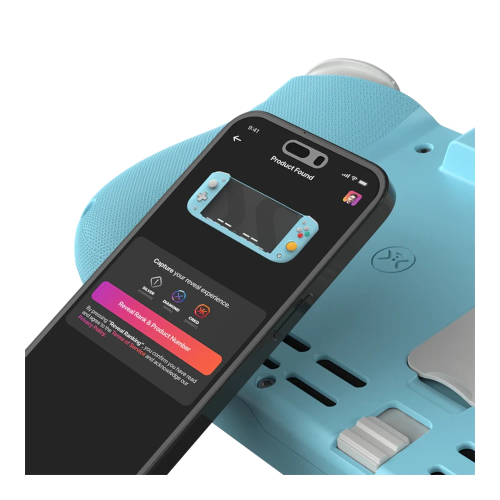 Crkd Nitro Deck Retro Blue Switch Controller-127919 Crkd Nitro Deck Retro Blue Switch Controller-127919