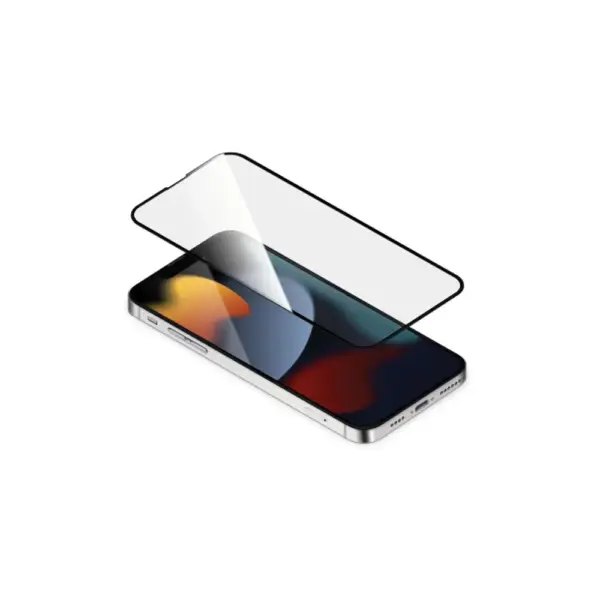 Torrii Bodyglass Screen Protector For iPhone 13/13 Pro (6.1”) Anti-Bacterial Coating - Full Coverage - Black-0