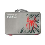 Ps5 Carrying Bag For Ps5 Slim - Spiderman Grey-0