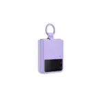 Samsung Galaxy Z Flip4 Silicone Cover with Ring Lavender-128101