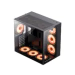 Hestart Atx Gaming Case, Usb3.0 - Black-0