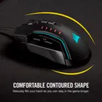 Corsair Icue Glaive Rgb Pro Gaming Mouse - Black-128716