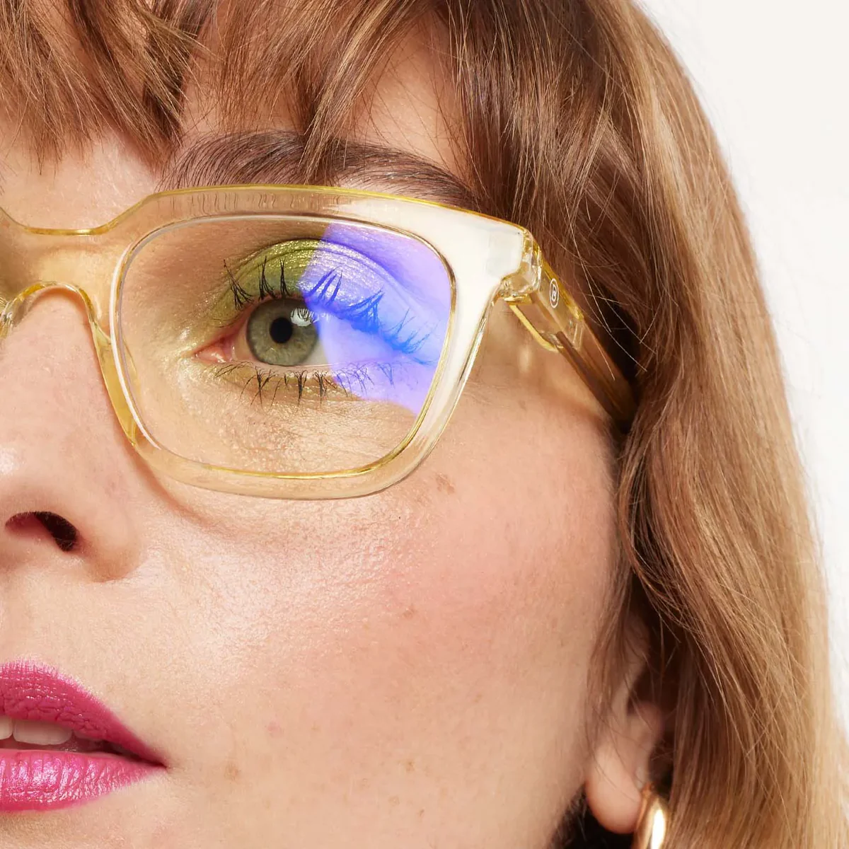 Barner Screen Glasses Holly Glossy - Quartz-128830 Barner Screen Glasses Holly Glossy - Quartz-128830