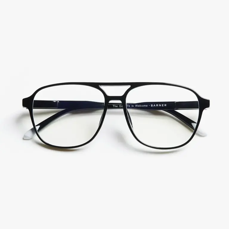 Barner Screen Glasses Brad Glossy - Black Noir-0