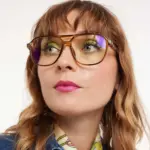 Barner Screen Glasses Brad Glossy - Color: Ecru Olive-128945