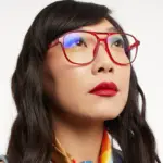 Barner Screen Glasses Brad Glossy - Radiant Red-128951