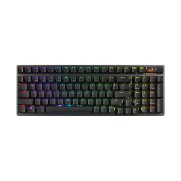 Asus Rog Strix X902 Scope Ii 96 Rx Wireless - Rgb Optical Mechanical Gaming Keyboard Arabic - Black-0
