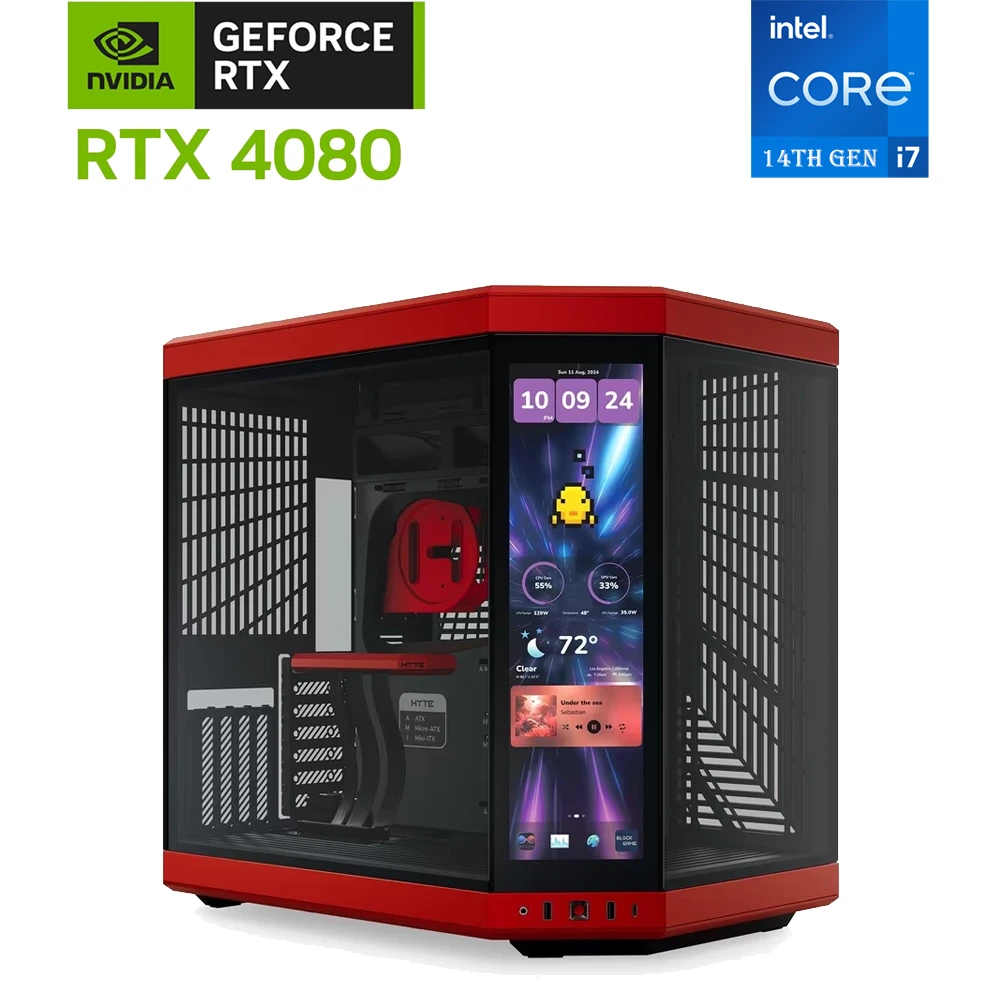 Hyte Y70 Intel Core I7 - 14th Gen Rtx 4080 Gaming Pc-0 Hyte Y70 Intel Core I7 - 14th Gen Rtx 4080 Gaming Pc-0