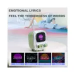 Divoom Tiivoo-2 Photo Album & Lyrics Bluetooth Speaker - Tender White-129790