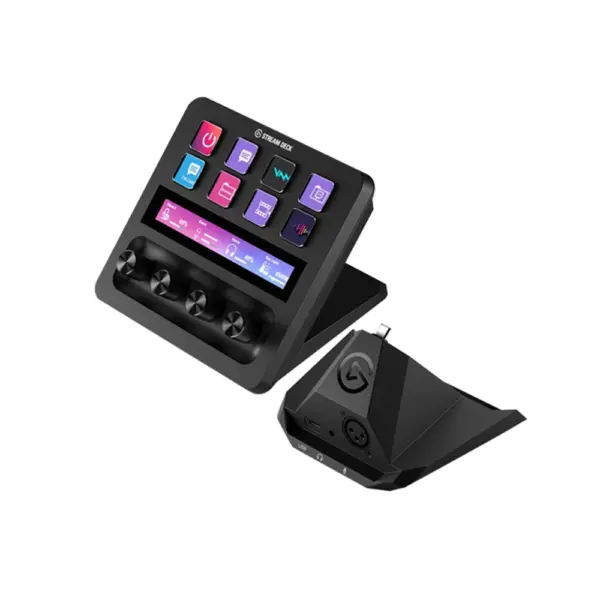 Elgato Stream Deck Plus Kit With Xlr Dock - Black-0