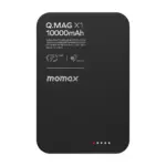 Momax Q.mag X1 Magnetic Wireless Power Bank 10000mah - Gen 2 - Black-0