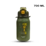 D.kadi Portable Travel Stainless Steel Water Bottle 700ml - Green-0