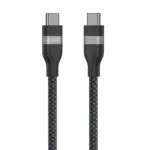 Anker Usb-c To Usb-c Cable 240w 3ft (Upcycled-braided) - Black-0
