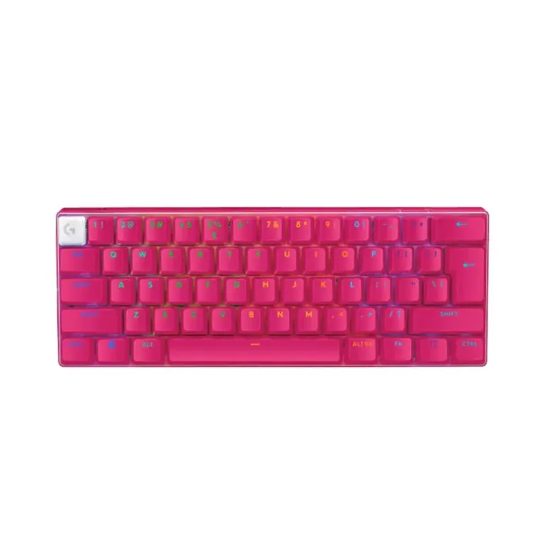 Logitech Gpro X 60 Lightspeed Wireless Gaming Keyboard - Magenta-0